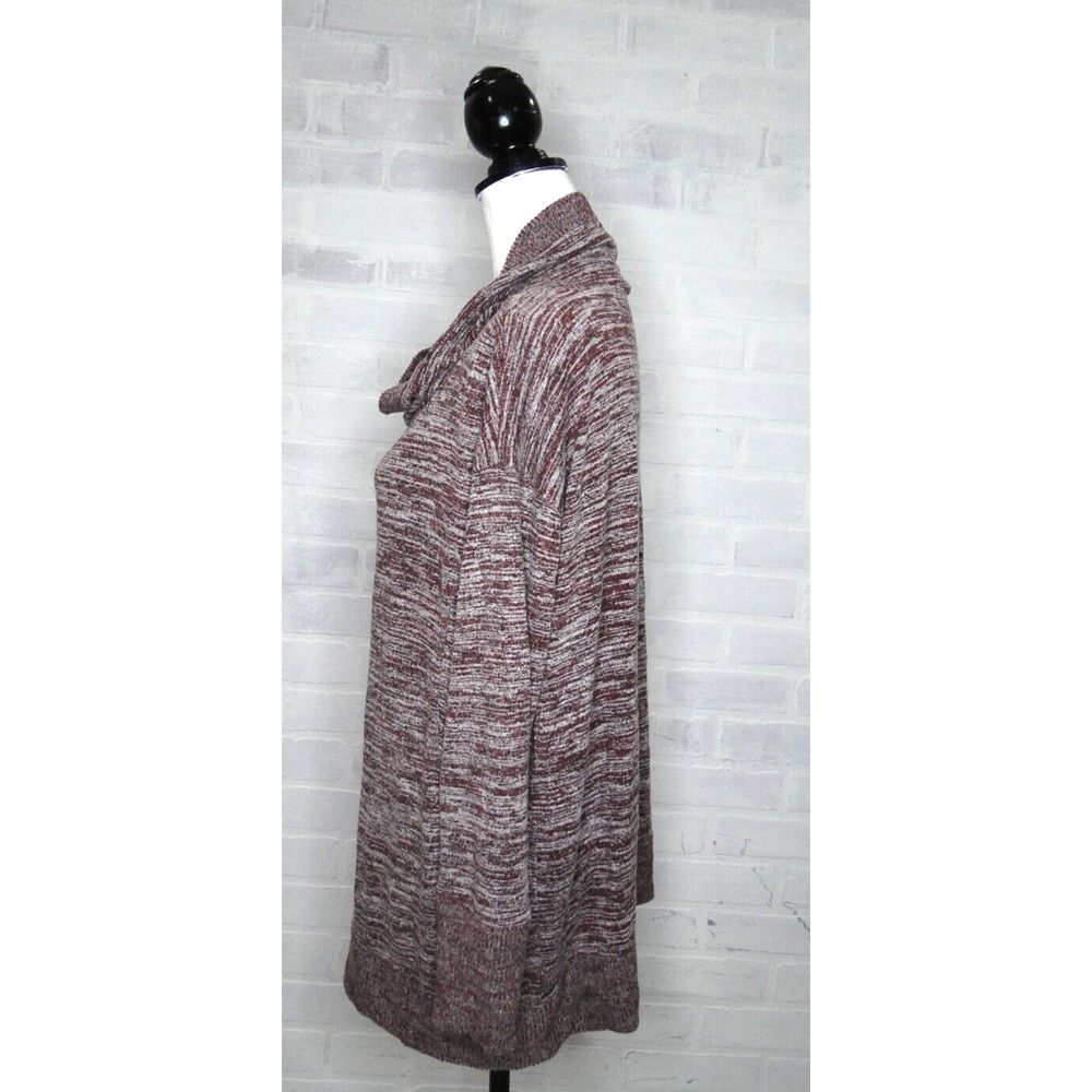 Talbots Light Soft Cowl Neck Tunic Sweater Purple Women's Plus Size 1X - Picture 2 of 8